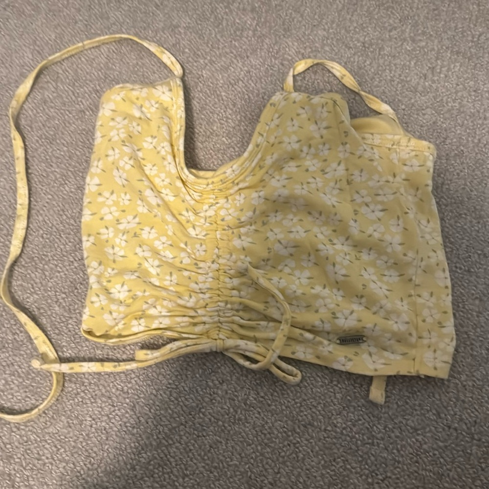 Yellow tank top